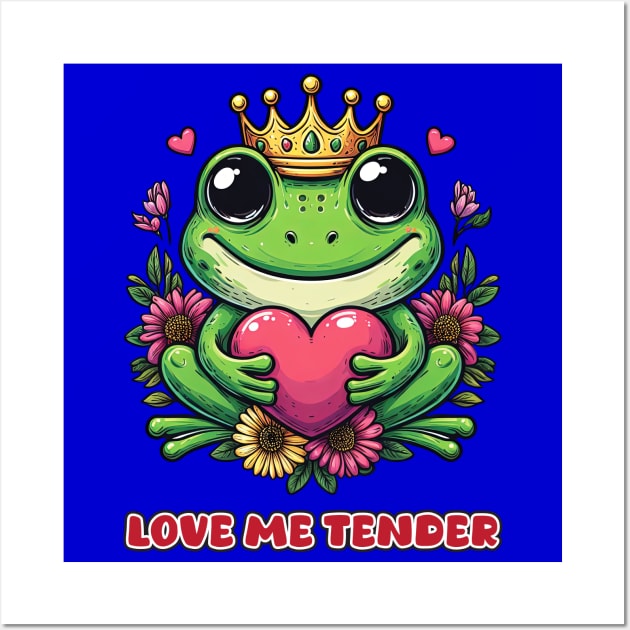 Frog Prince 46 Wall Art by Houerd